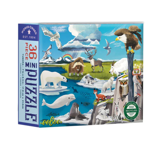 36 Piece Mini Puzzle, Wild Habitats