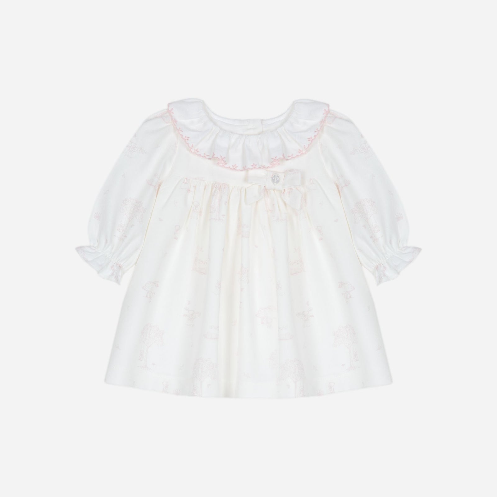 Baby Dress, Woven, Sweet Toile De Jouy