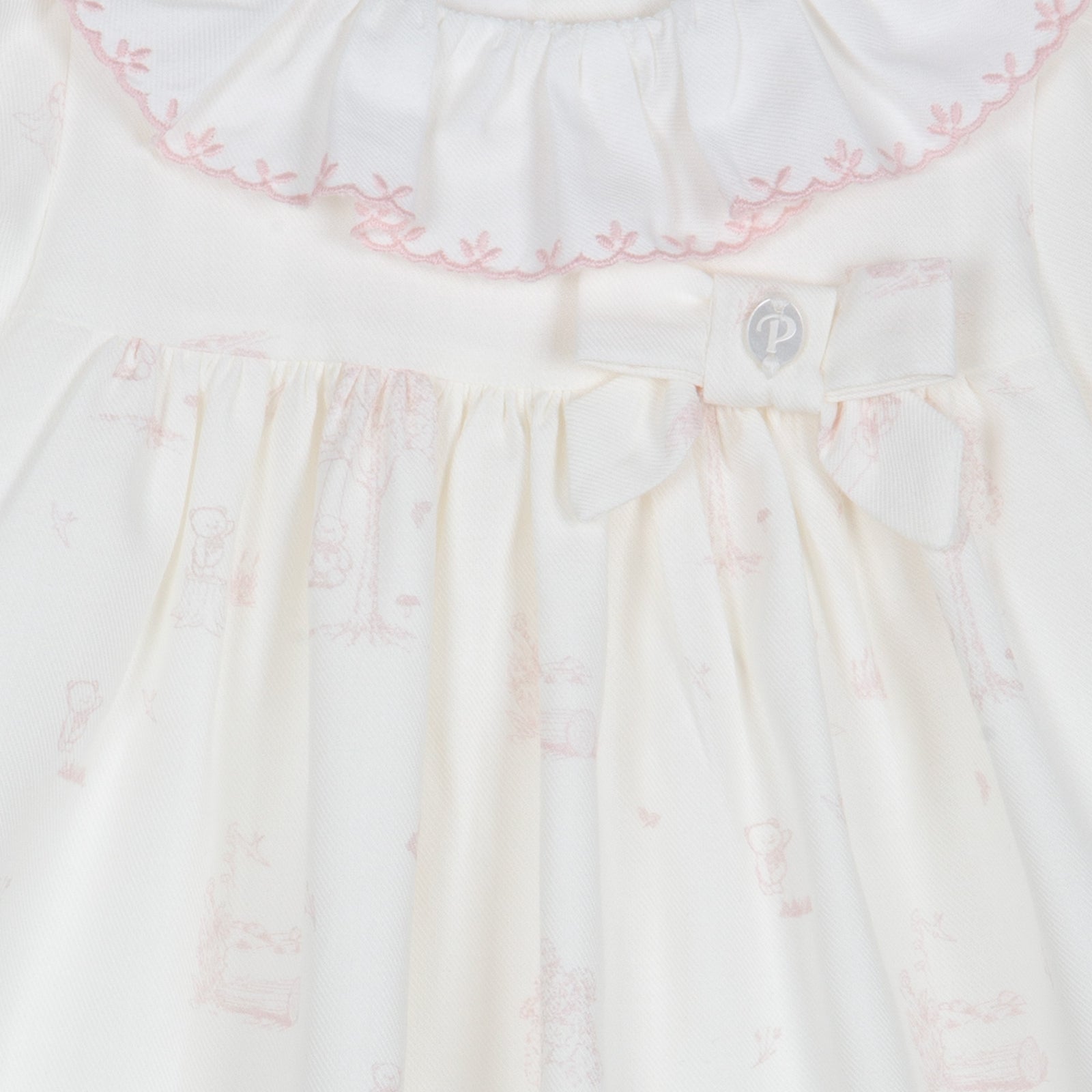 Baby Dress, Woven, Sweet Toile De Jouy