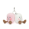 Amuseables Pair of Marshmallows Bag Charm