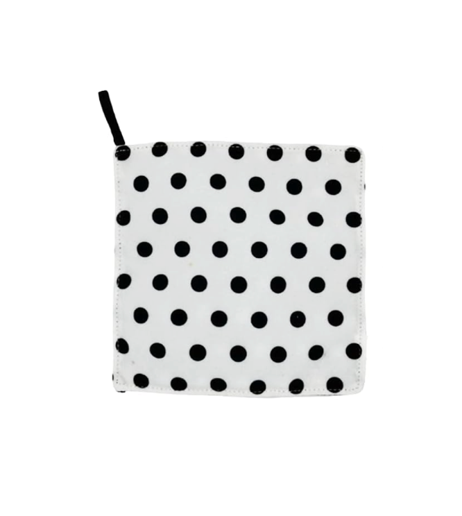 Baby Paper - White Black Dot