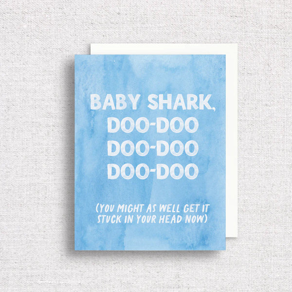 Baby Shark Greeting Card