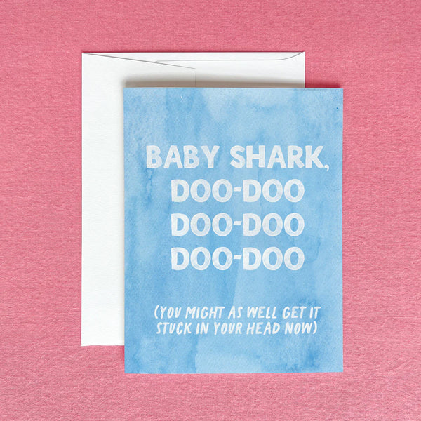 Baby Shark Greeting Card