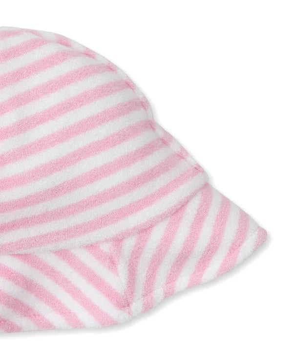 Cabana Terry Stripes Sunhat, Pink