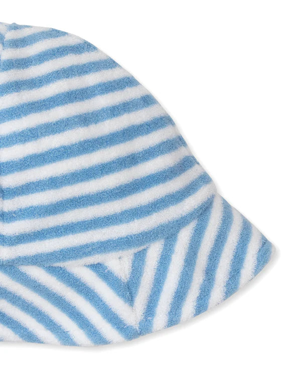 Cabana Terry Stripes Sunhat, Blue