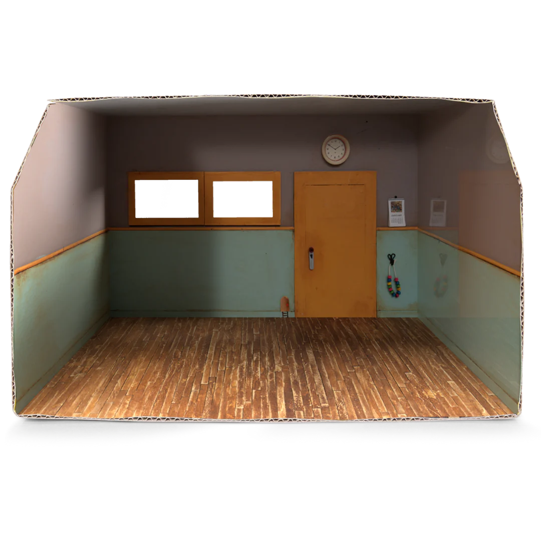 Cardboard Room - Classroom