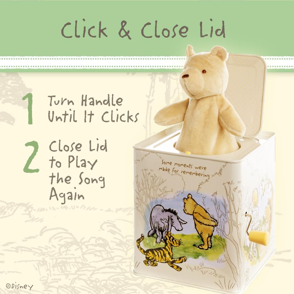 Classic Winnie The Pooh Jack-in-the-Box