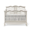 Convertible Crib Open Back Washed White