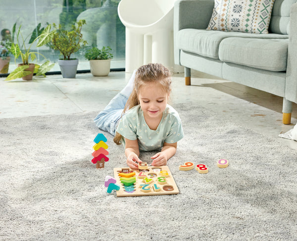 Color & Numbers Puzzle