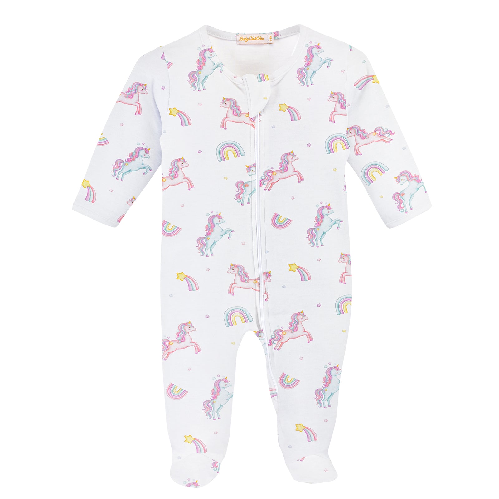 Magical Unicorn Zipped Footie