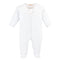 Blue Dots Zipped Footie