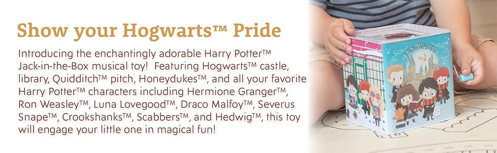 Harry Potter Hogwarts Plush Jack-in-the-Box