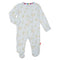 Hoppily Ever After Modal Footie, Blue