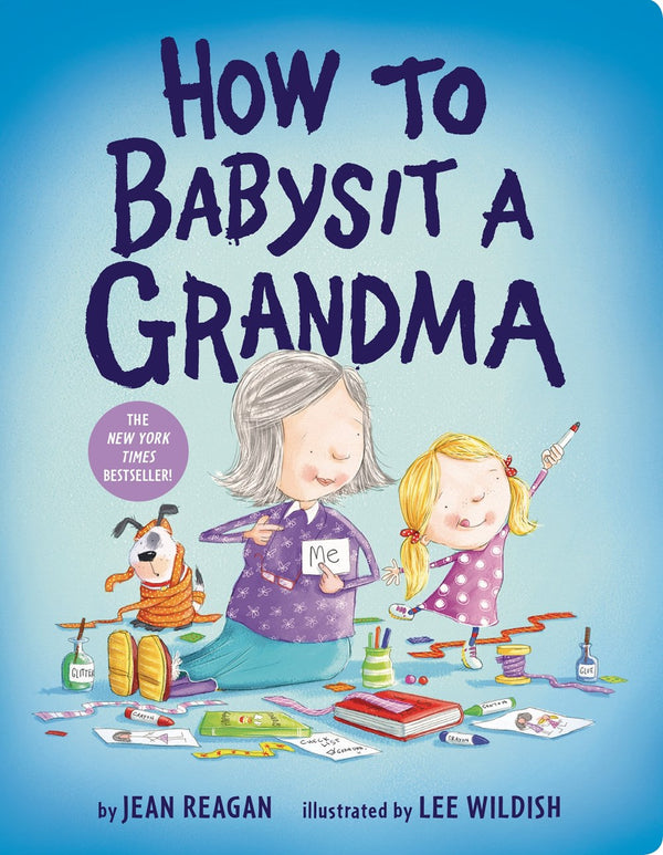 How To Babysit A Grandma, Board Book