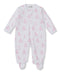 Giraffe Grace Pink Zip Footie