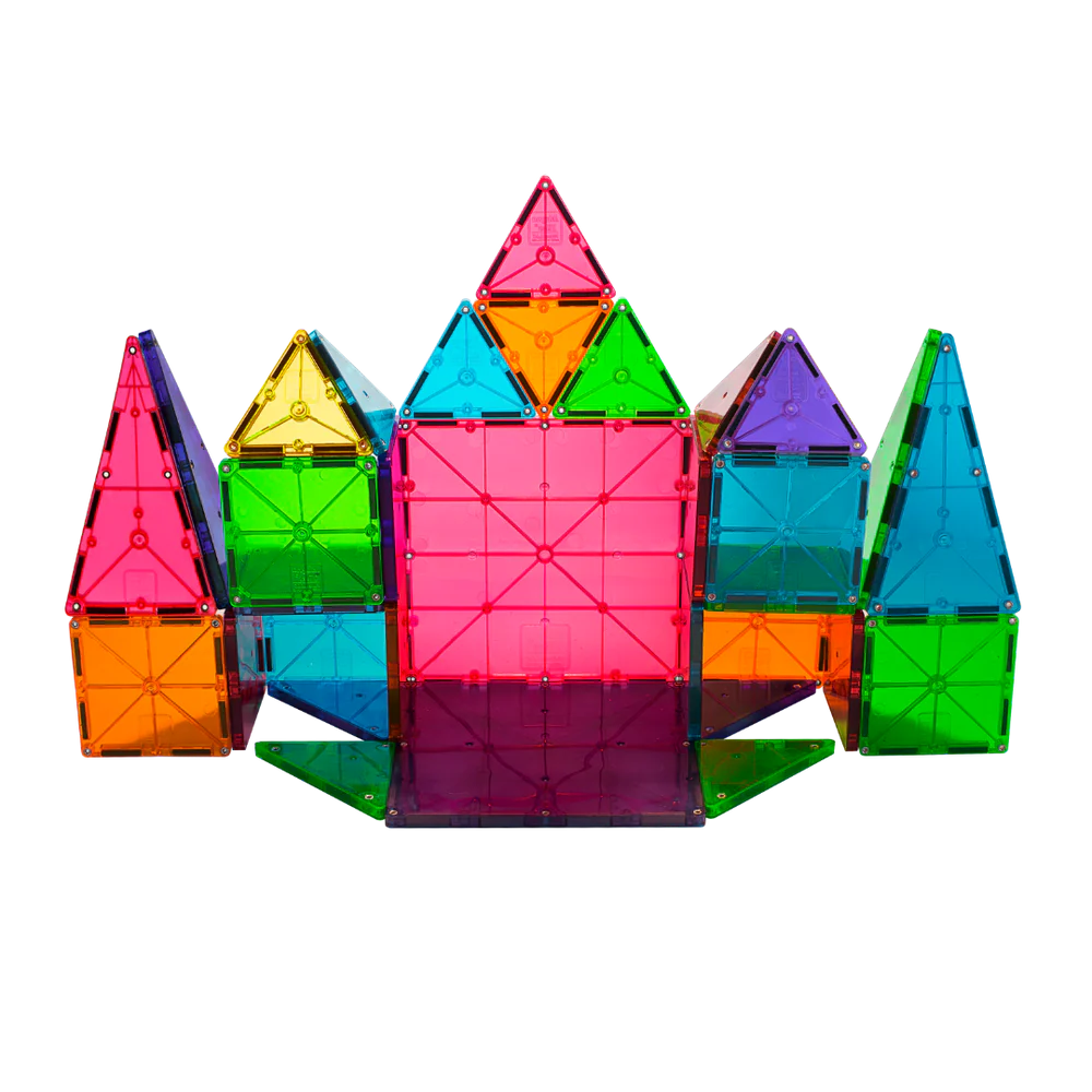 MAGNA-TILES® Clear Colors 32 Piece Set