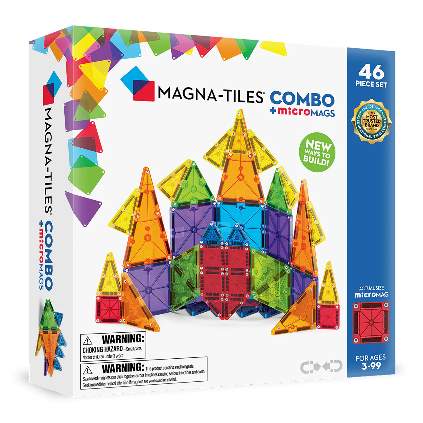 MAGNA-TILES® Combo 46 Piece Set