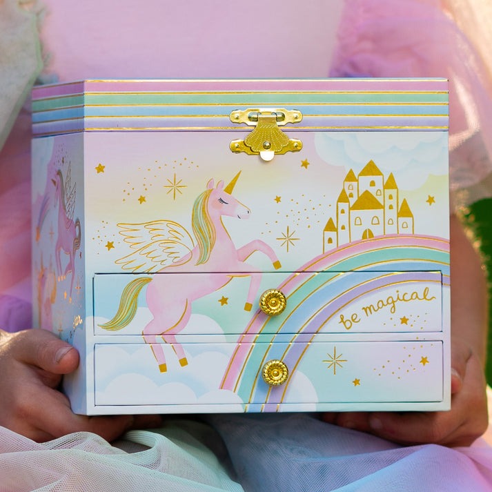 Magical Unicorn Musical Jewelry Box