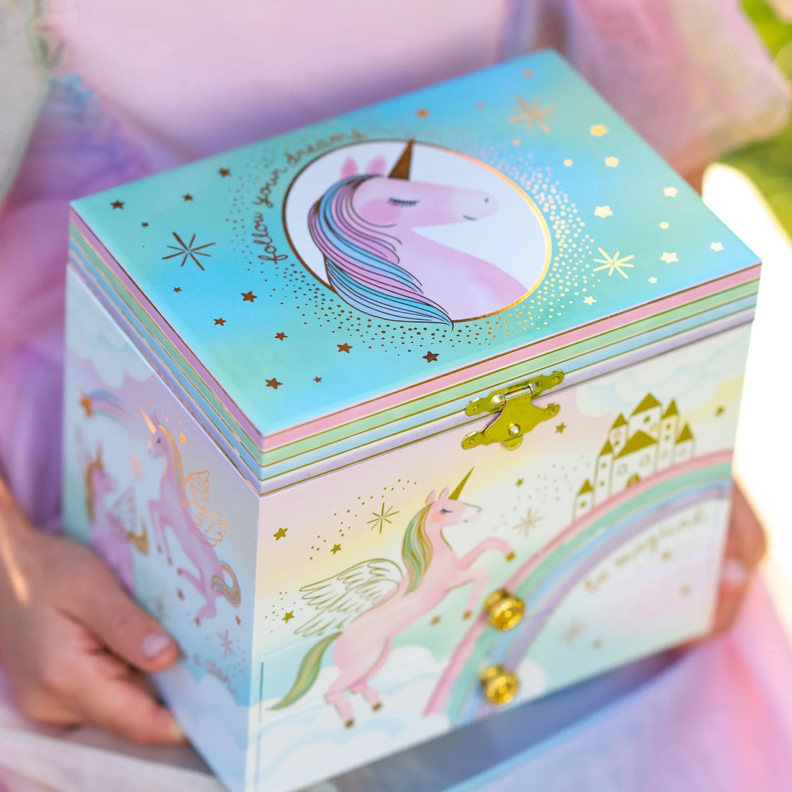 Magical Unicorn Musical Jewelry Box
