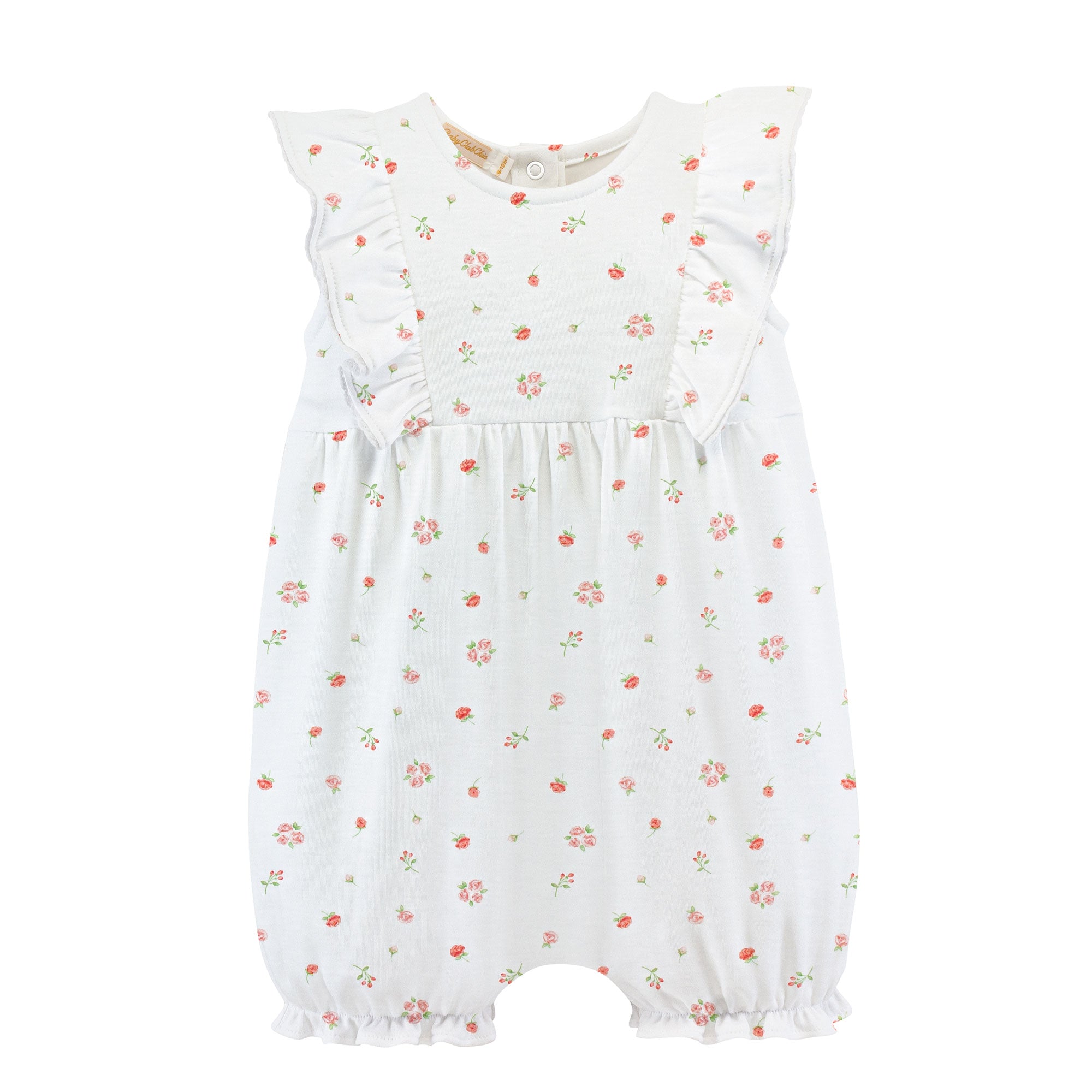 Rosebuds II Romper with Ruffles