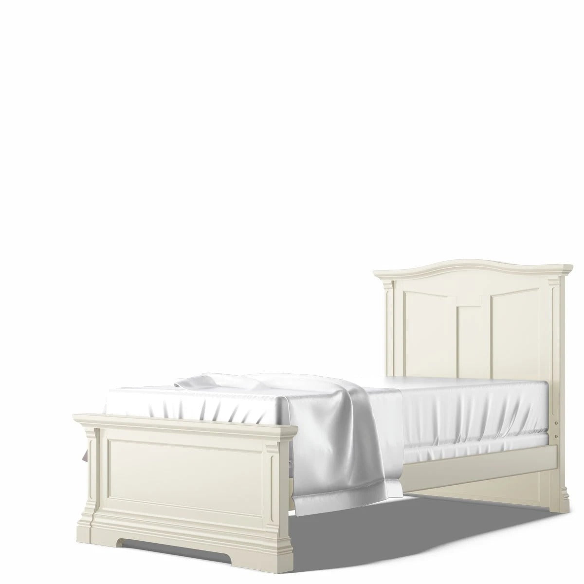 Imperio Twin Bed Bianco Satinato