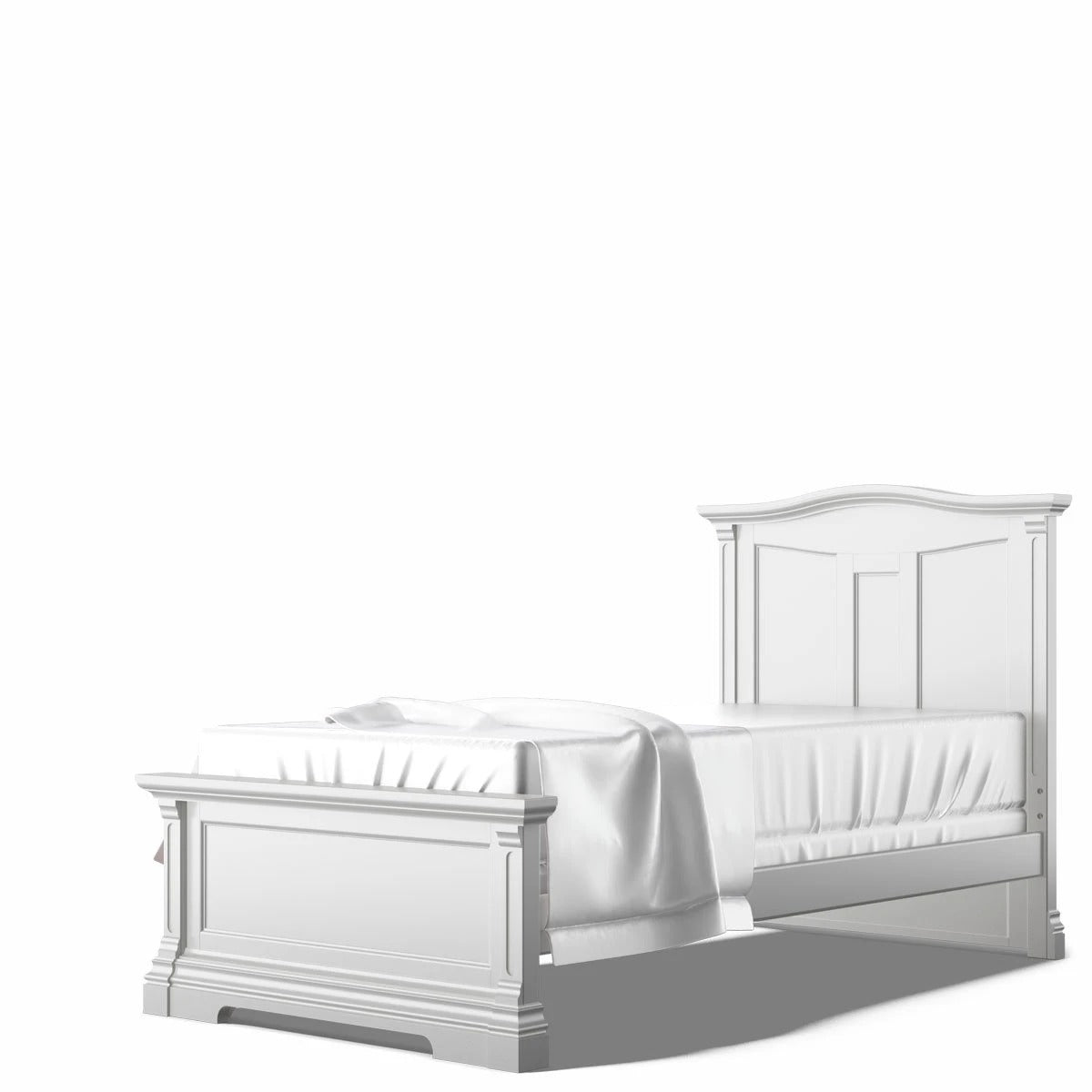 Imperio Twin Bed Solid White