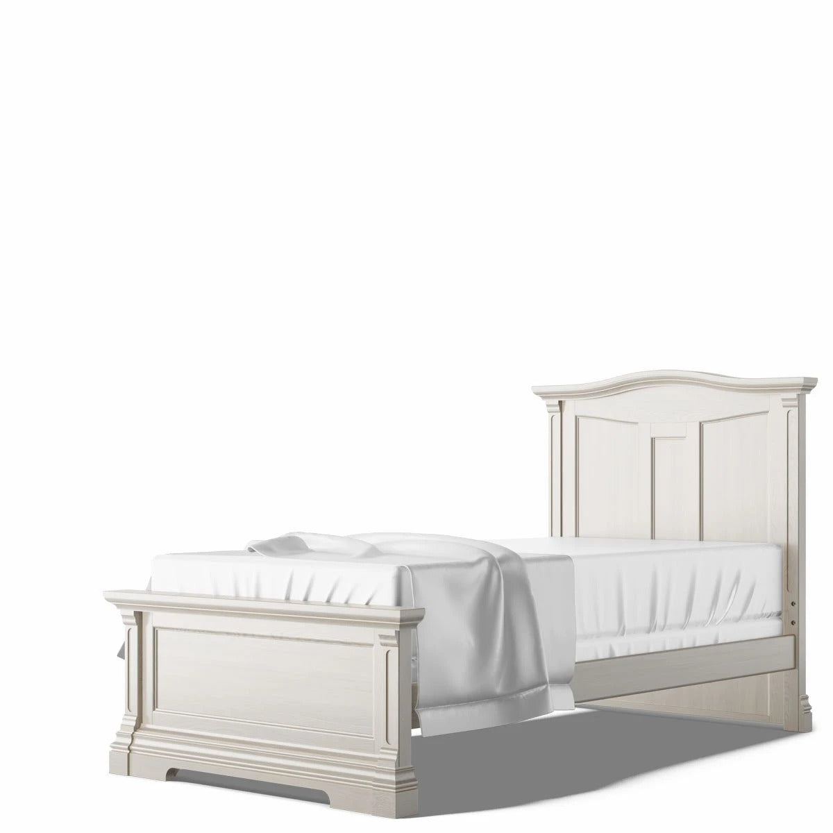 Imperio Twin Bed Washed White