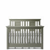 Convertible Crib Open Back Vintage Grey