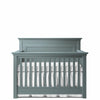 Convertible Crib Solid Back Washed Grey