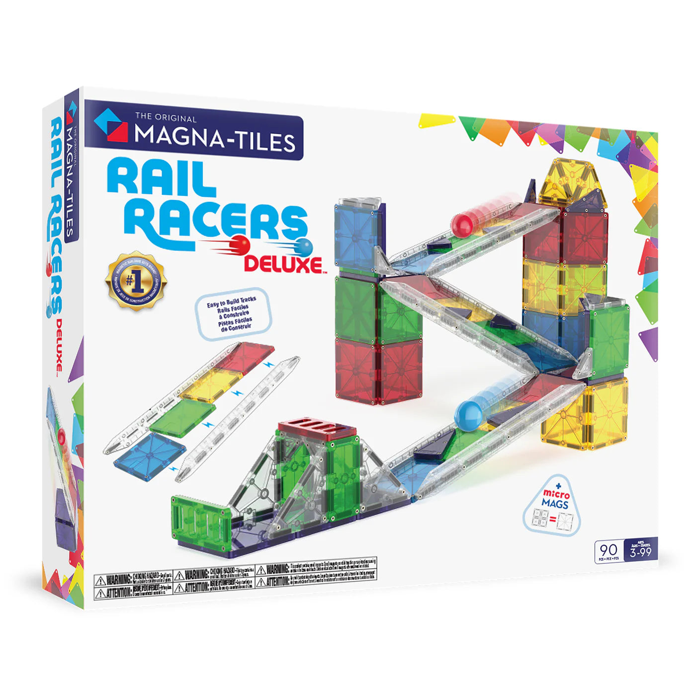 Rail Racers Deluxe™ 90 Piece Set