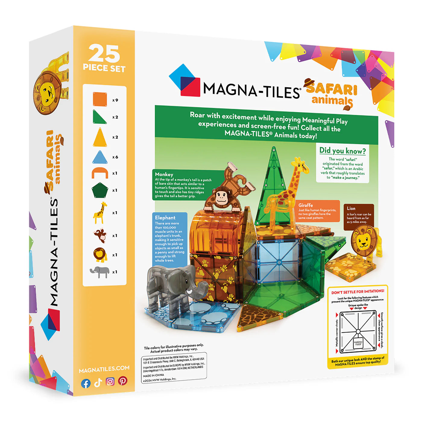 Safari™ 25 Piece Set