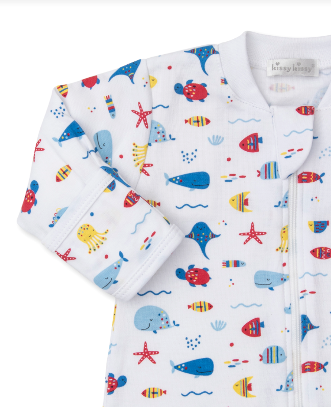 Sea Life Fun Zip Footie