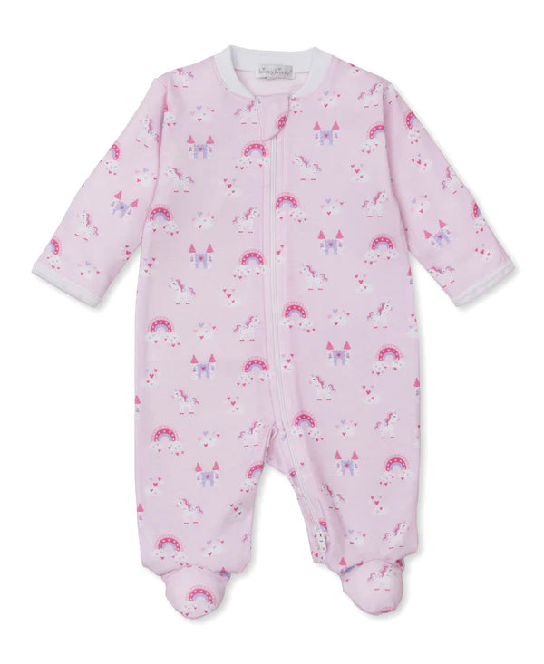Unicorn Dreamland Zip Footie
