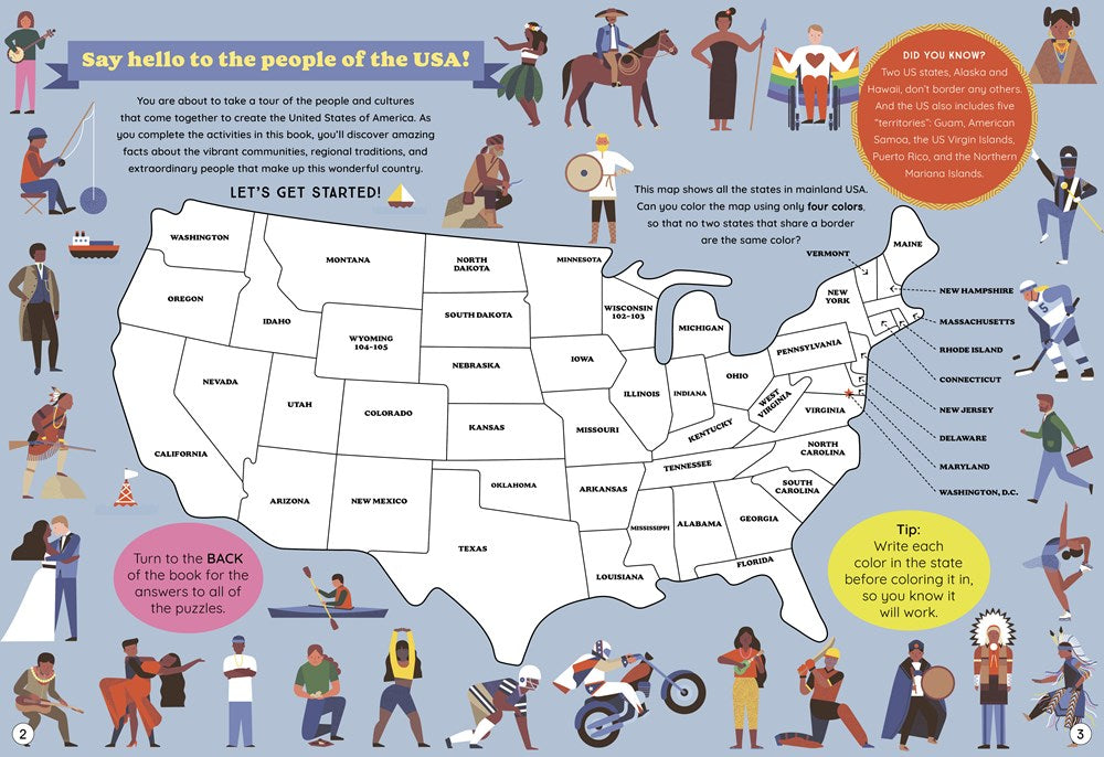 We Are the United States Activity Book