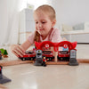 Wooden Busy City Train Rail Set