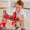 Wooden Busy City Train Rail Set