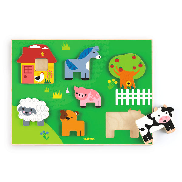 Wooden Puzzle Farm Story