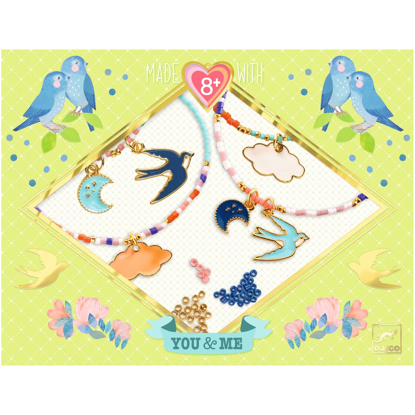 You & Me: Beads & Jewelry Multi-Wrap, Sky