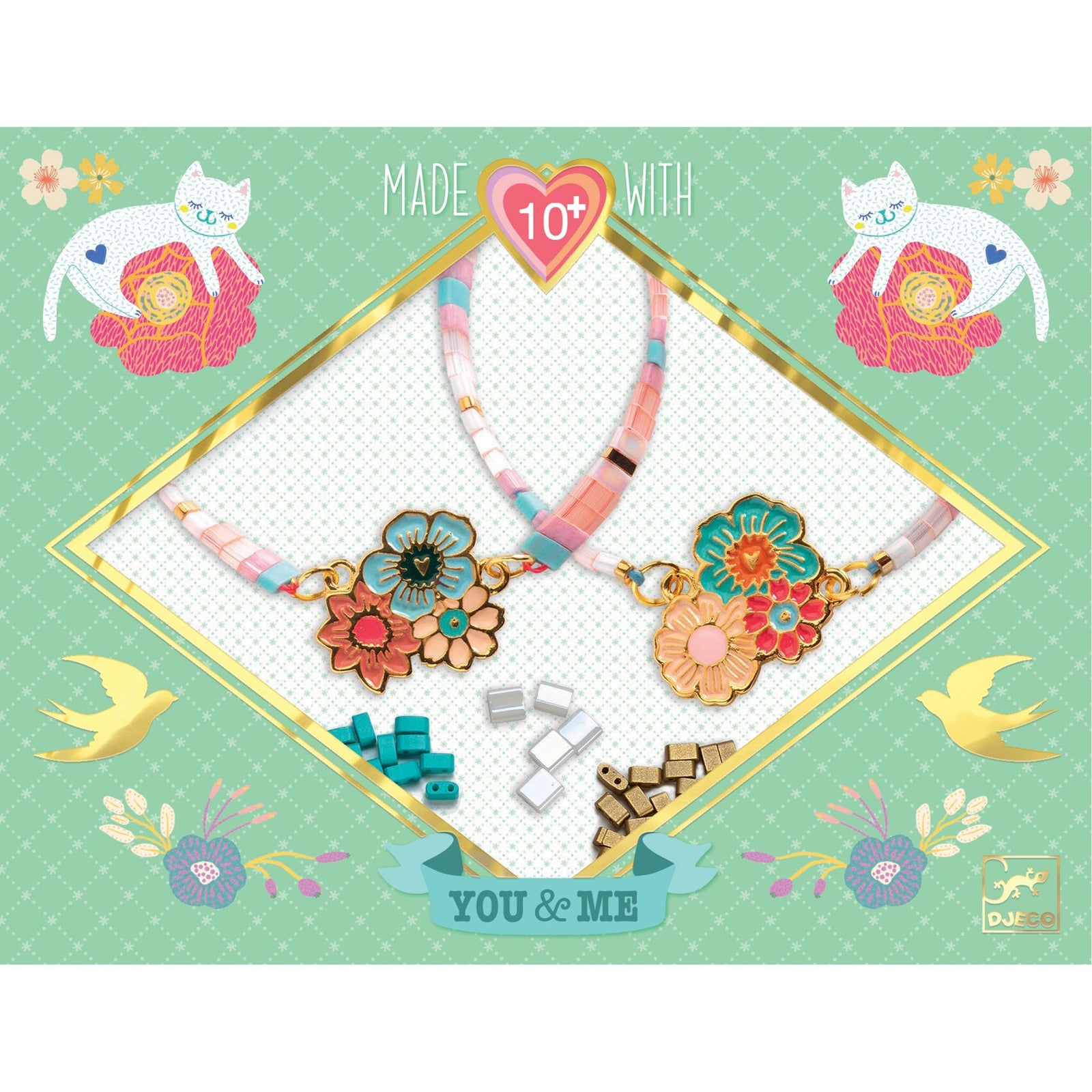 You & Me: Beads & Jewelry Tila and Flowers