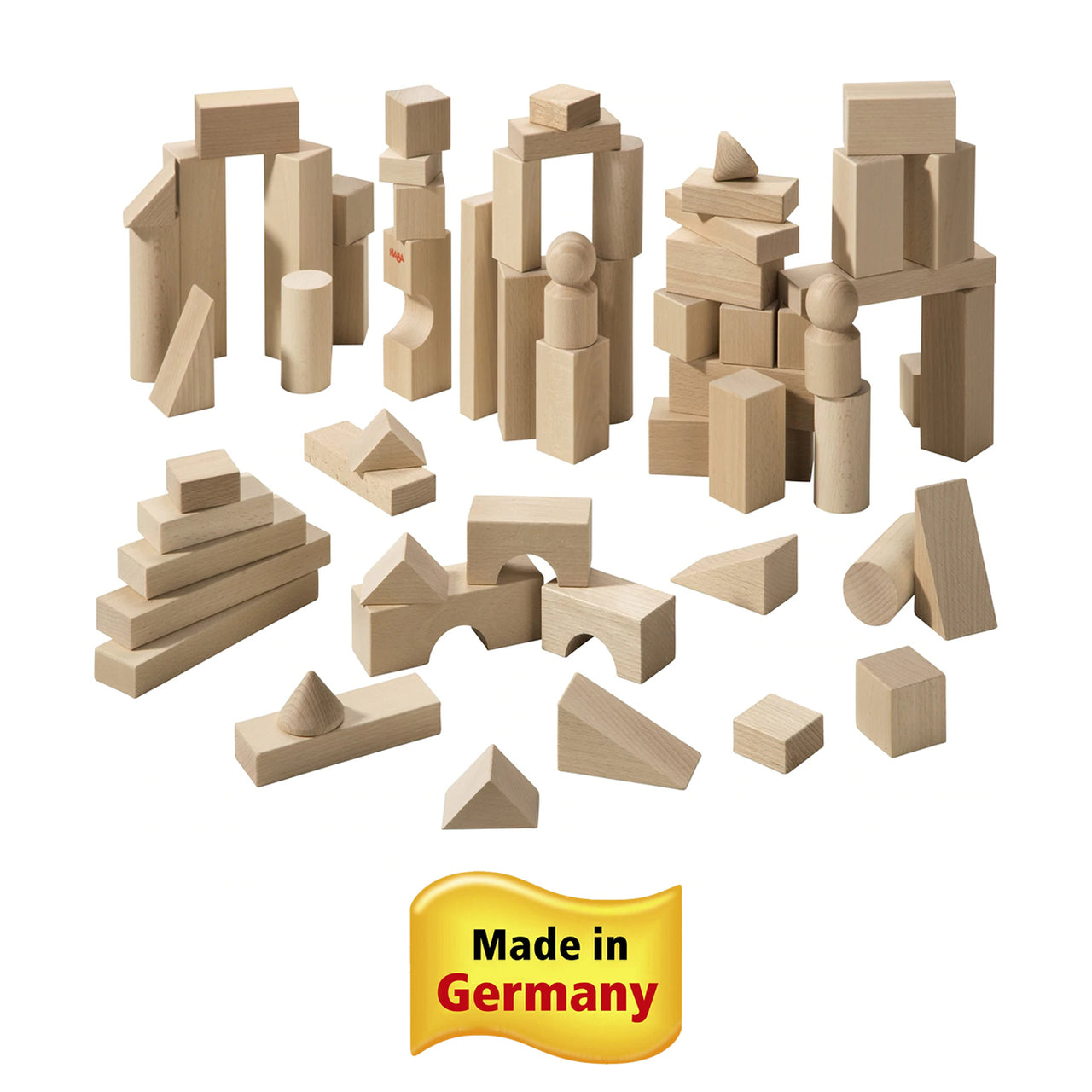 Basic Building Blocks 60 Piece Large Starter Set