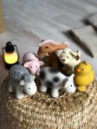 Chick - Organic Natural Rubber Rattle, Teether & Bath Toy