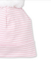 Classic Rib Stripe Pom Hat, Pink