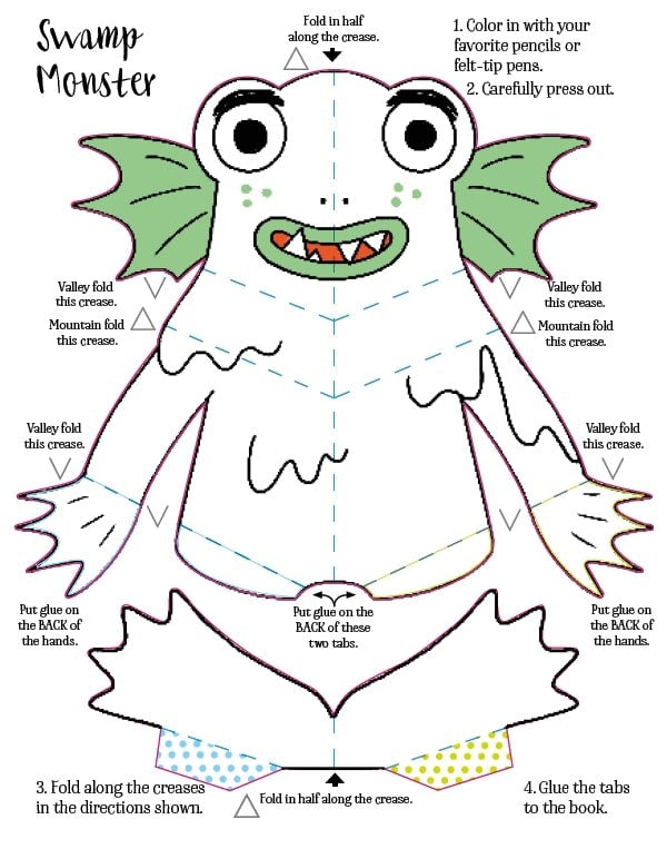 Color & Pop-Up, Monsters