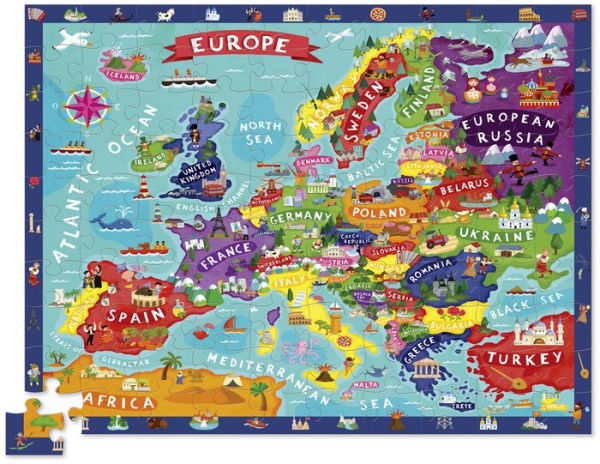 Discover 100PC Puzzle - Europe