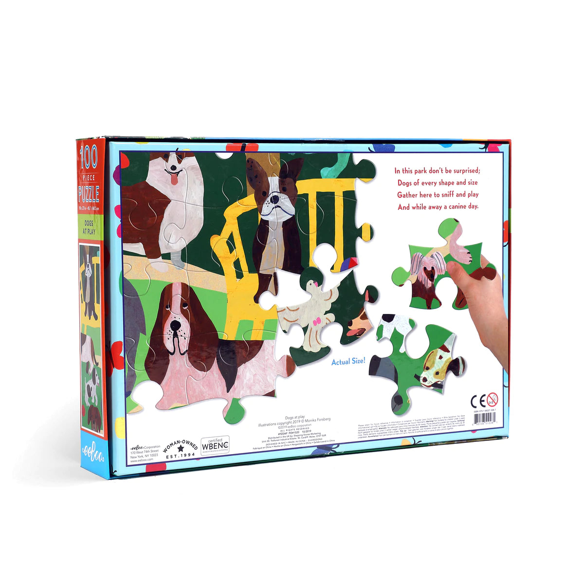 Dogs At Play 100PC Puzzle