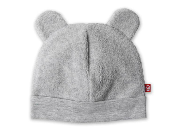 Cozie Fleece Hat, Heather Gray