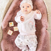 Ellie Go Lucky 3PC Kimono Set, Pink
