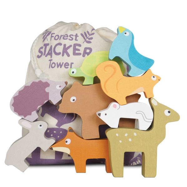 Forest Animals Wooden Stacking Toy