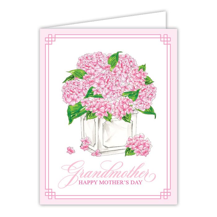 Card - Grandmother Pink Hydrangea