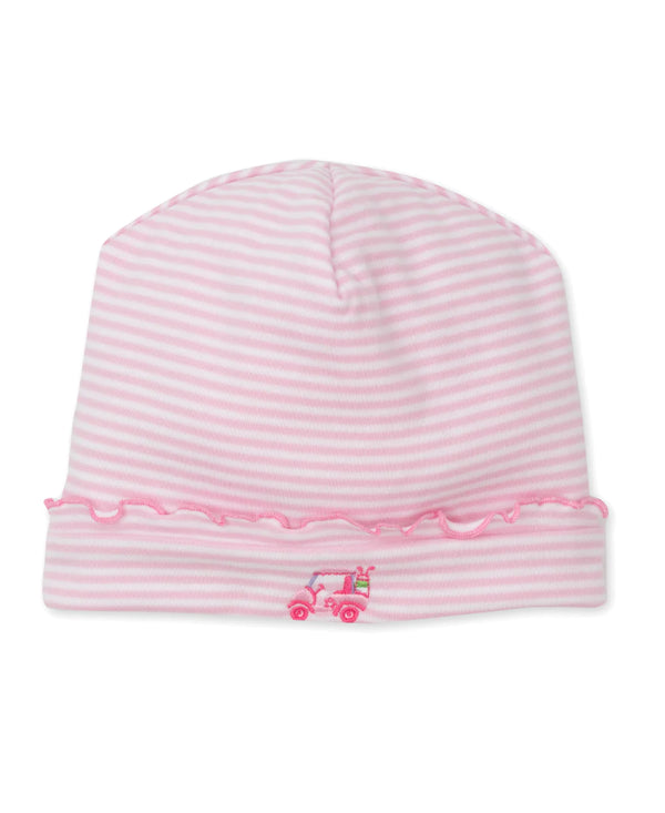 Hole In One Stripe Hat, Pink